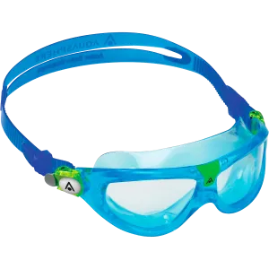 Youth Seal Kid 2 - Aqua/Lime Clear